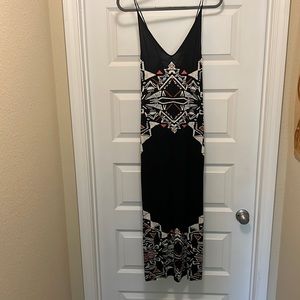 Urban Outfitters Black Pattern Dress
